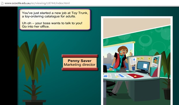 Media Arts Lesson on Creating an Advertisement with Glogster
