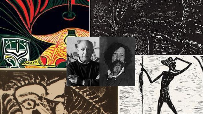 Print Making Collographs – A Fun Art Lesson Plan for Years 3/4 on Picasso and Gilbert