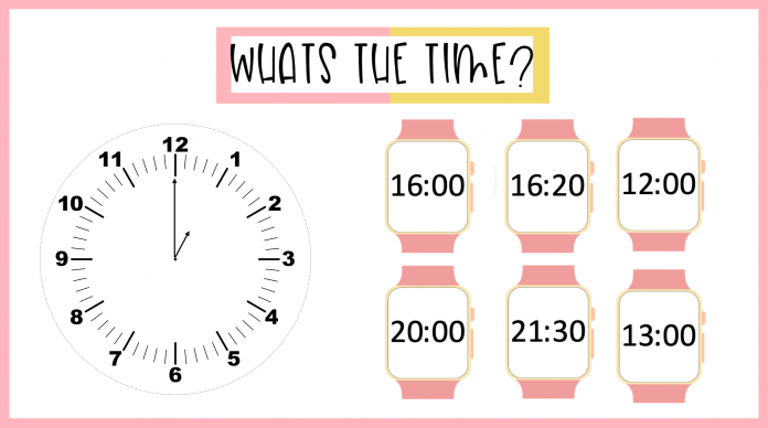 Tic Toc: What’s the Time? A Lesson Plan for Years 2-4
