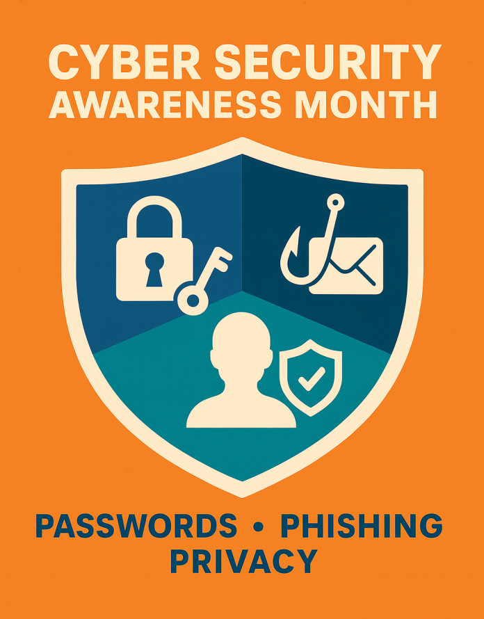 Cyber Security Awareness Month: Passwords, Phishing & Privacy