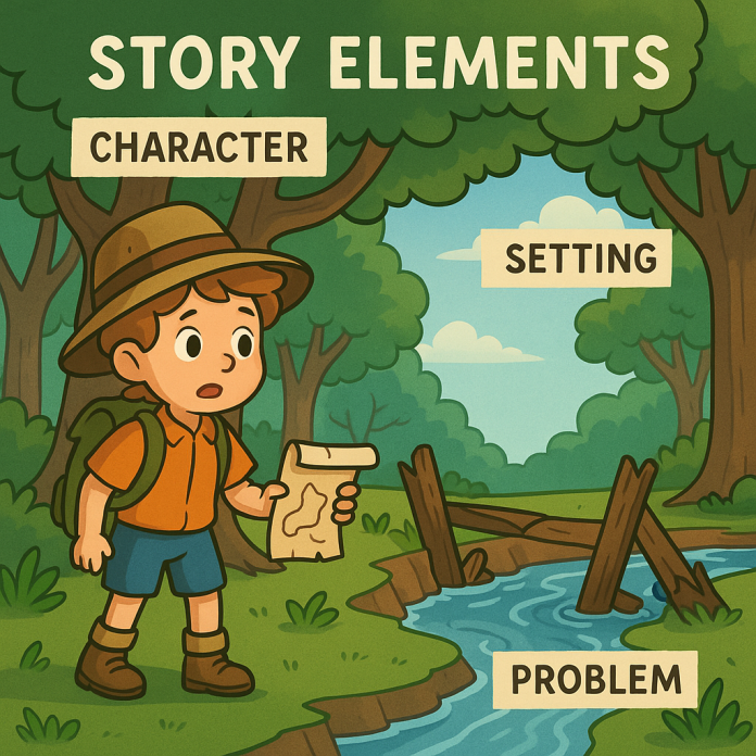 Year 2 English Narrative Writing Basics: Characters, Setting, and Problem